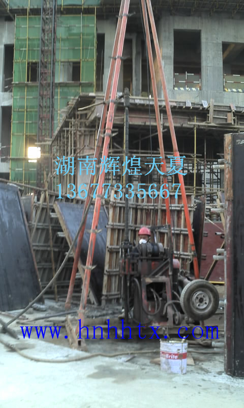 長沙北辰三角洲工地施工